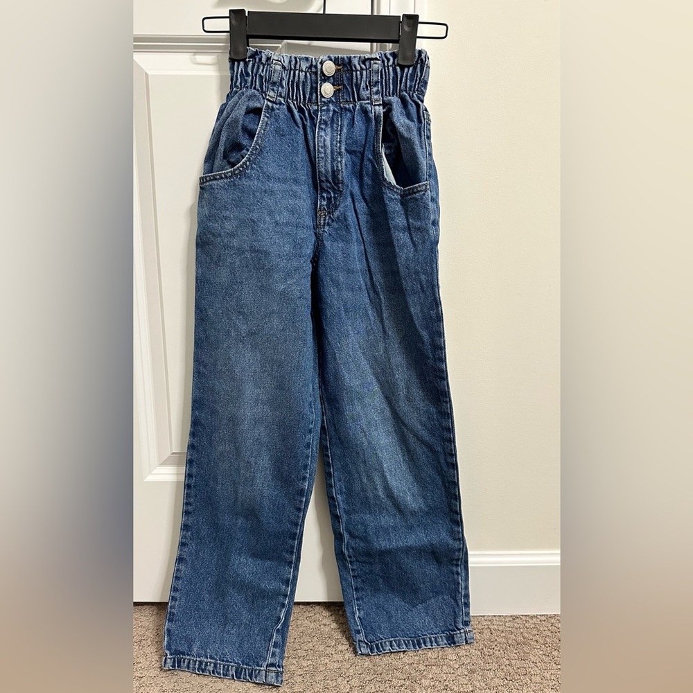 Classic Blue Straight-Leg Jeans